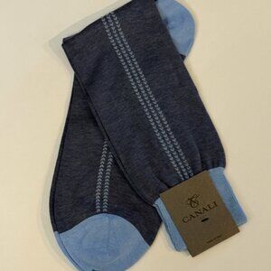 Canali Luxury Designer Dress Socks